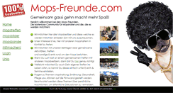 Desktop Screenshot of mops-freunde.com